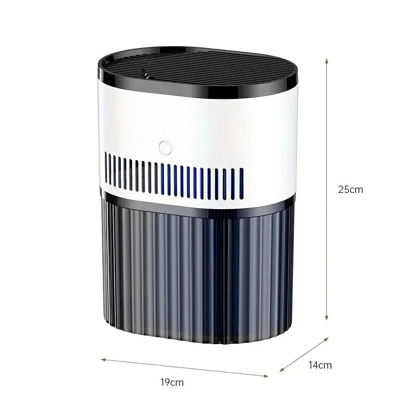 2-in-1 Air Purifier & Humidifier – USB-C Powered