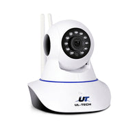 Camera Security WIFI Cam White UL-tech 1080P Wireless IP