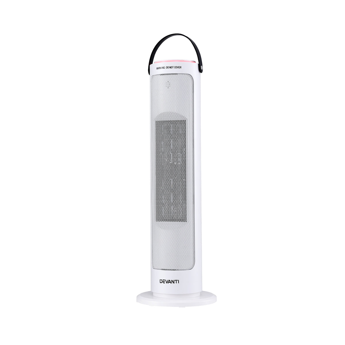 Devanti 2000W Ceramic Tower Heater Space Heaters Oscillating Indoor White