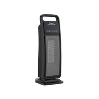 Devanti 2000W Ceramic Tower Heater Space Heaters Indoor Oscillating Black