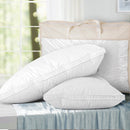Giselle Bedding Goose Feather Down Pillow Luxury Twin Pack
