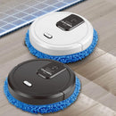 Smart Mopping Robot with Spray & Humidifier – Automatic Floor Cleaner for Hard Floors, Dry and Wet Cleaning, Pet Hair Removal, Compact Design (White)