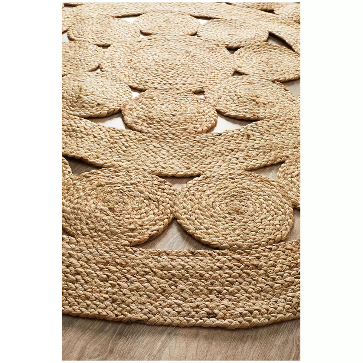 Atrium pilu natural rug 200 x 200cm