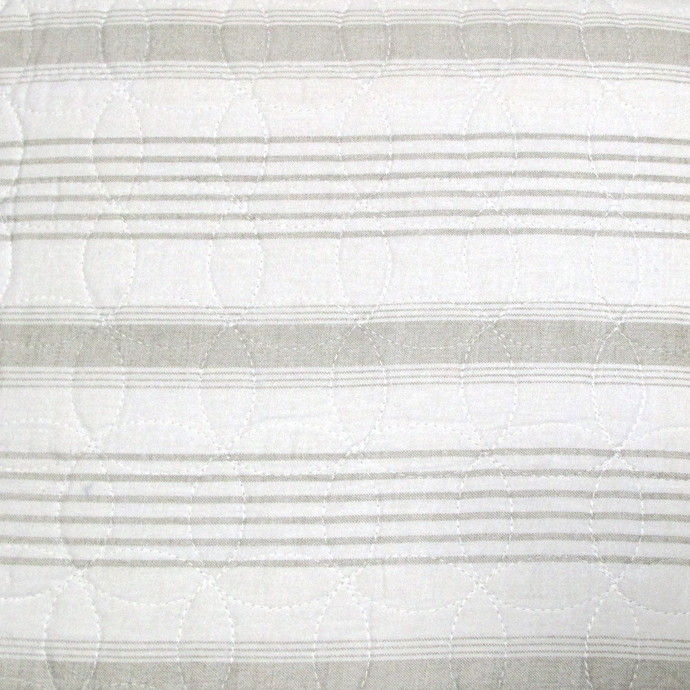 Brighton Road Regatta Stone Quilted Quilt Cover Set Queen