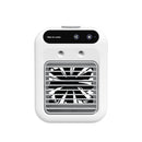 Portable 500ml Large-Capacity Air Cooler Fan - 9-Blade Strong Wind & Wide-Angle Oscillation, Easy Top-Fill Desktop Evaporative Humidifier